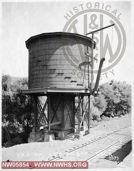 Standard 30,000 gallon water tank, location unknown