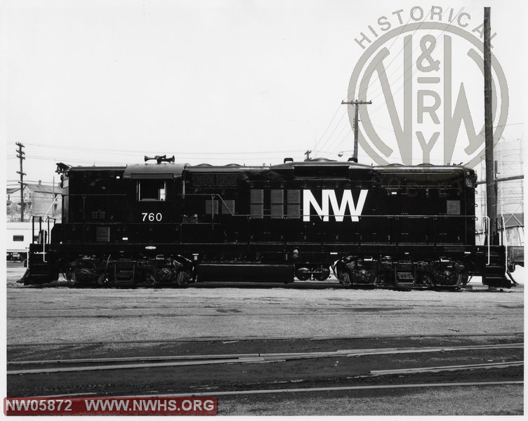 NW EMD GP9, Side View