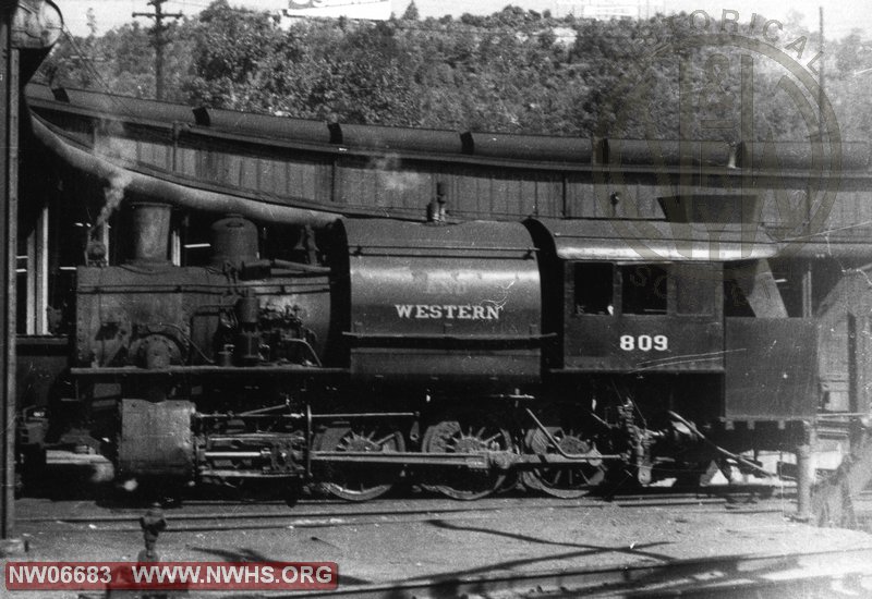 W6 809 Left Side View Location and Date Unknown