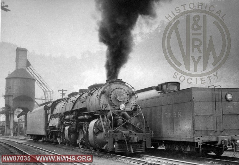 Class Y6b 2190,Right Side 7/8 View at Iaeger,WV