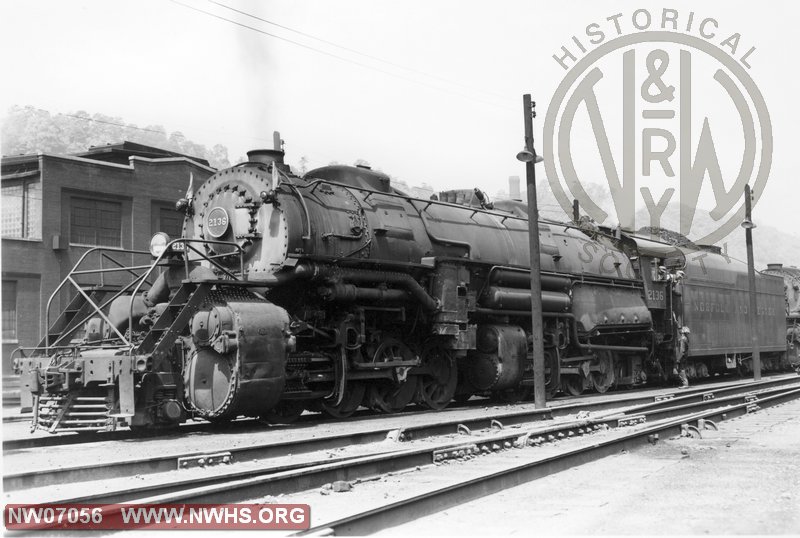 Class Y6 2136,Left 3/4 View at Williamson,WV