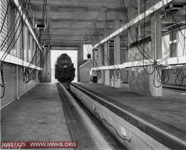 N&W Engine Service Interior Lubritorium at Williamson, WV