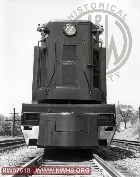 N&W Jawn Henry Class TE1 2300 Front of Locomotive at Roanoke,VA May 17,1954