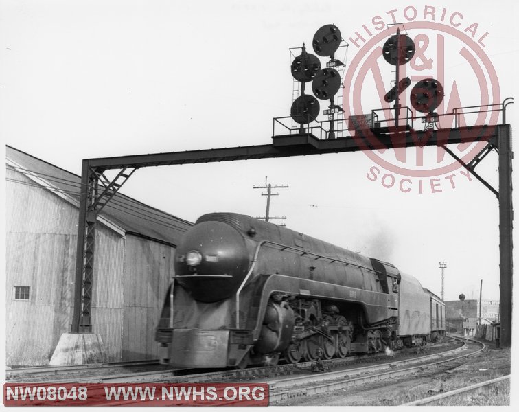 N&W Class J 601 at Petersburg, VA