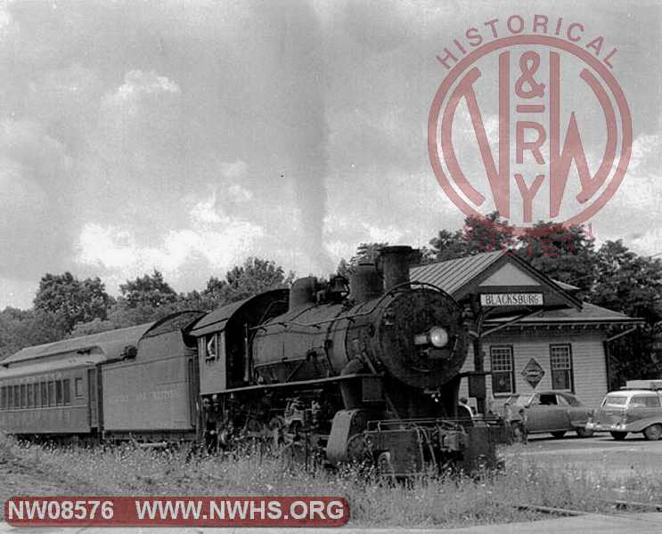 Unidentified N&W Class M at Blacksburg, VA