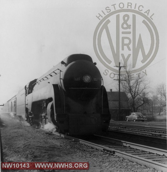 N&W Class K2a 137 arriving at Bonsack, VA