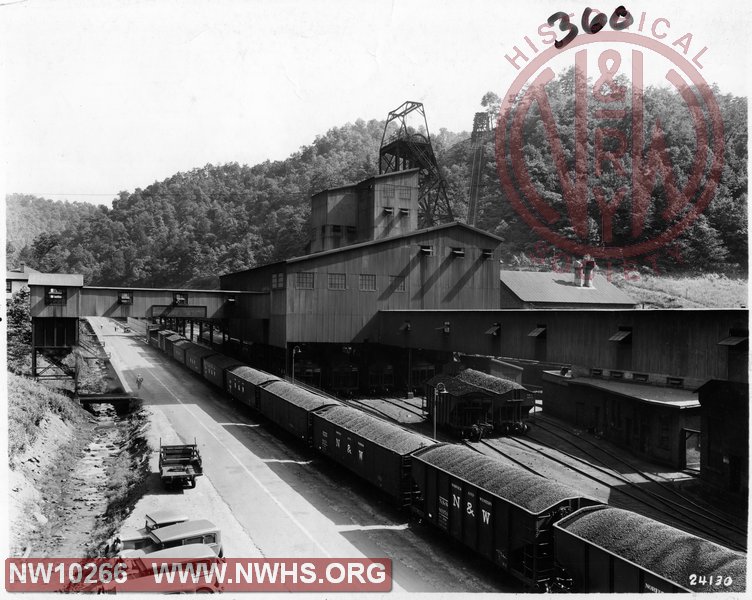 Labelled as Carter Coal Company tipple at Coalwood, WV