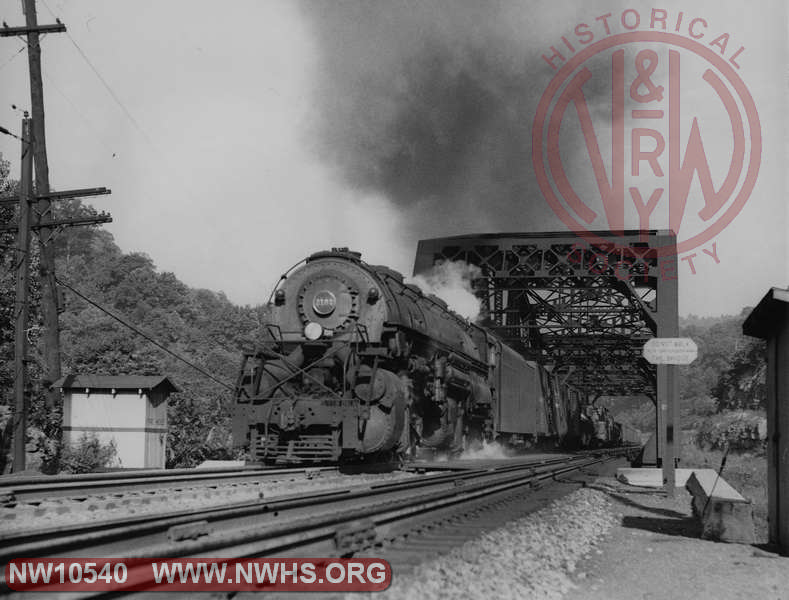 N&W Y6b 2182 at Maybeury, WV