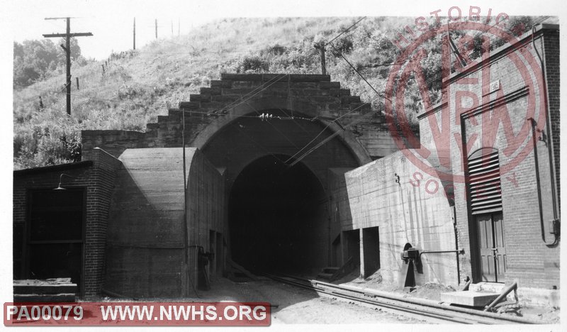 West portal of Coaldale tunnel, Coaldale WV