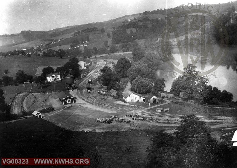 VGN Station and Track at Eggleston, VA June 8, 1911