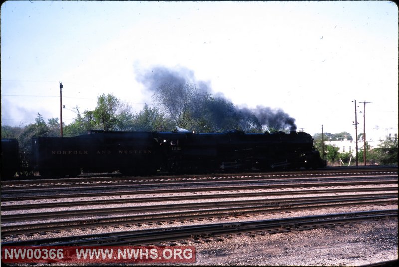 Class "A" #1218, Right Rear 5/8 View @ Lamberts Point, VA (Action)