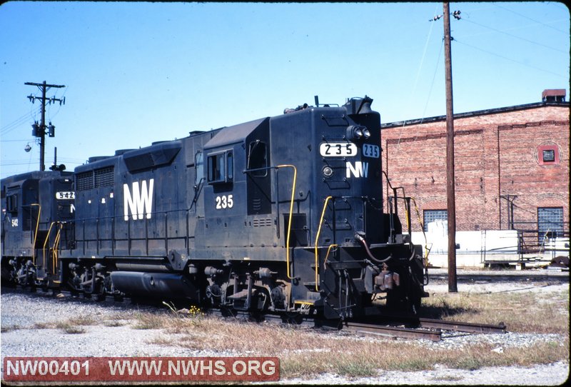 EMD GP35 #235 View @ Norfolk, VA