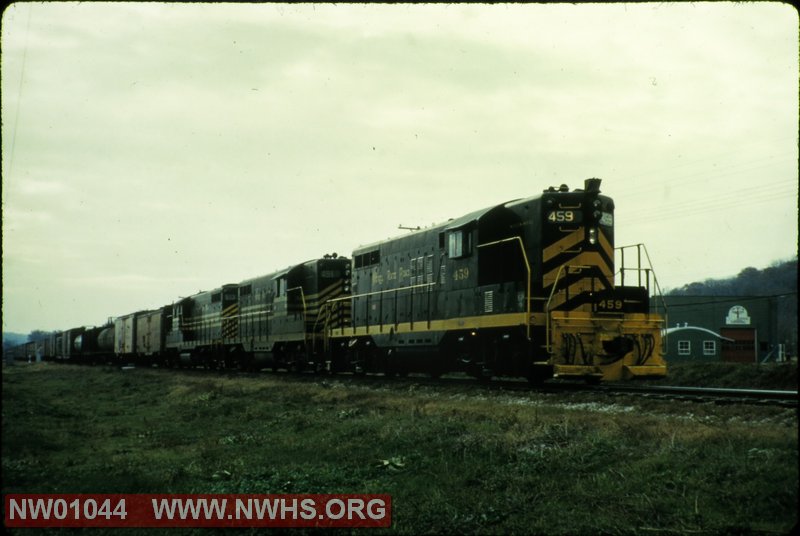 NKP EMD GP9 #459 R Front 3/4