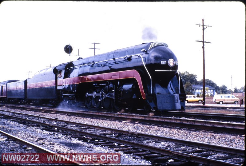 J #611 3/4 Head on Right Side View at Crew, VA