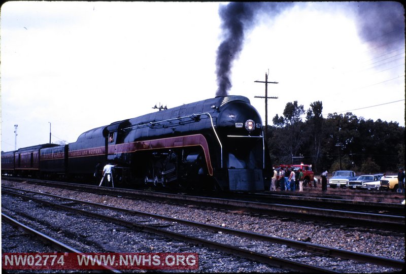 " J" # 611 7/8 Right Side Head on View at Crewe, VA.