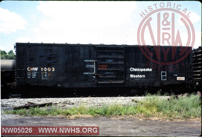 CHW 1003 Box Car