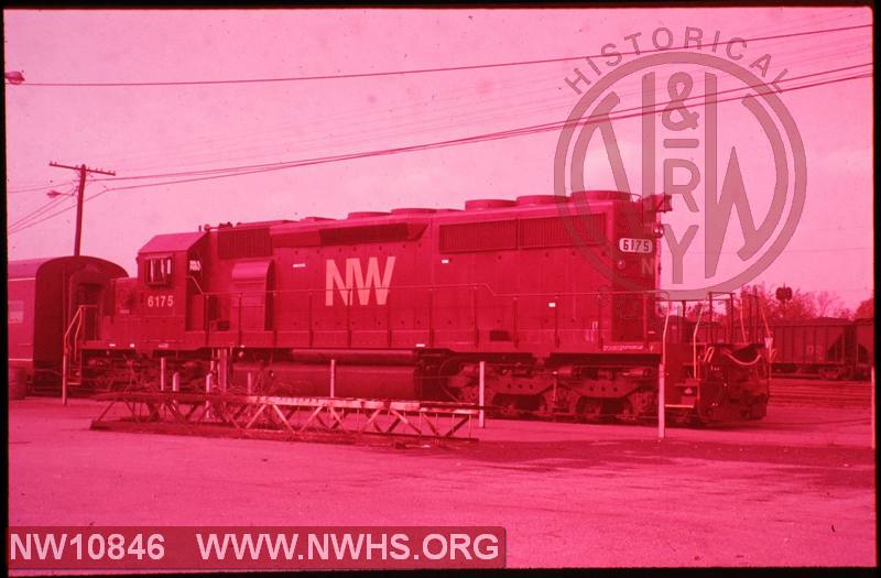 N&W EMD SD40-2 #6175 at Norfolk, VA