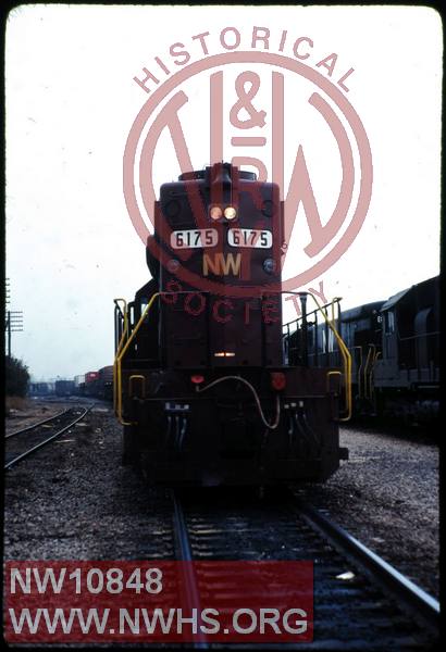 N&W EMD SD40-2 #6175 at Conneaut, OH