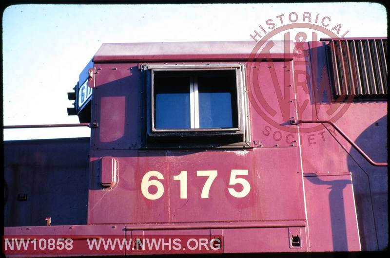 N&W EMD SD40-2 #6175 at Conneaut, OH