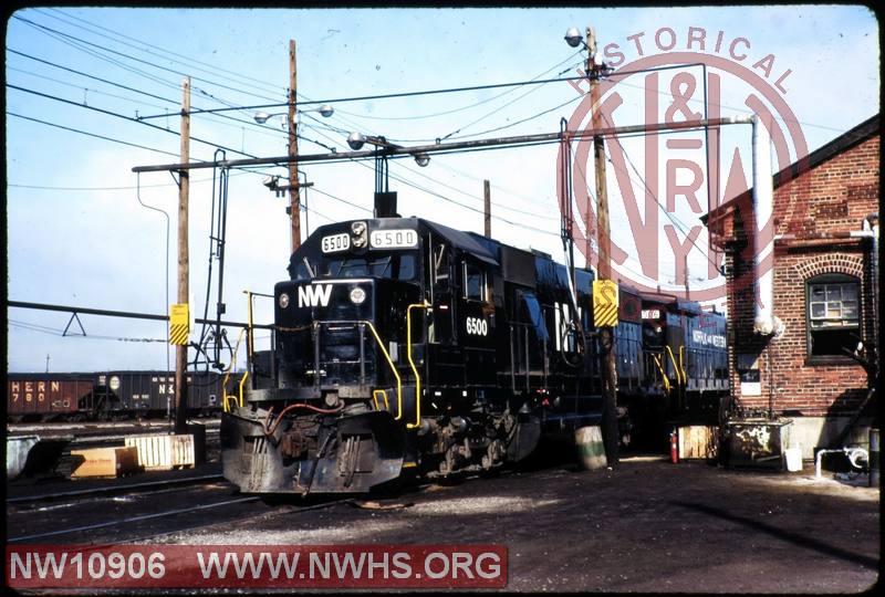 N&W #6500 EMD SD50-S at Norfolk, VA