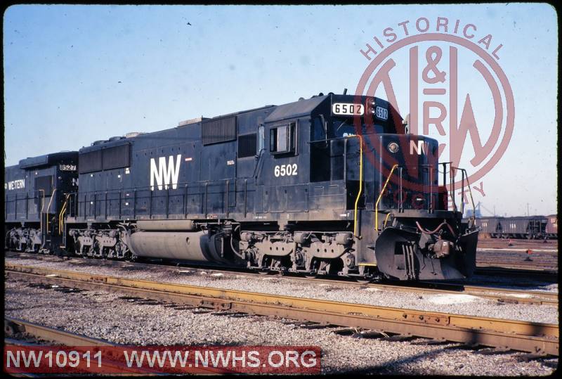 N&W EMD SD50-S #6502 at Norfolk, VA