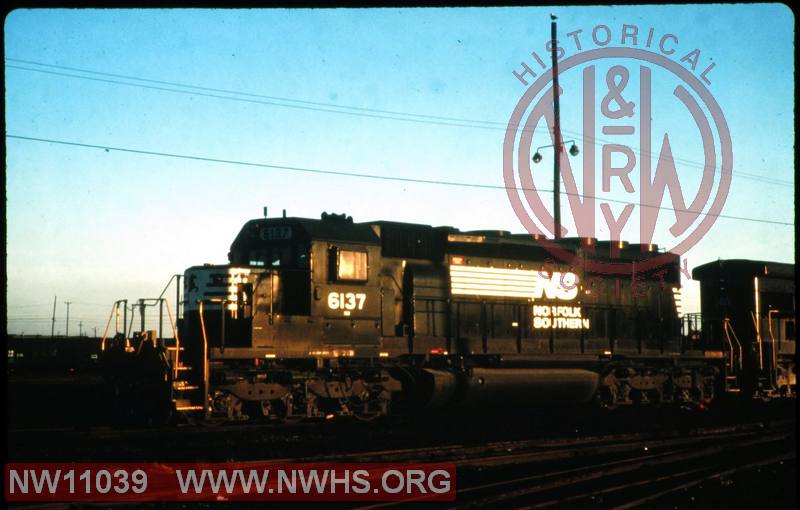 NS EMD SD40-2 #6137 at Norfolk, VA