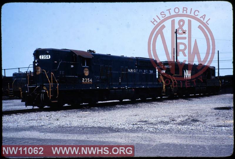 N&W EMD SD9 #2354 at Norfolk, VA