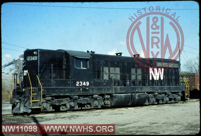 N&W EMD SD9 #2349 at Mingo Junction, OH