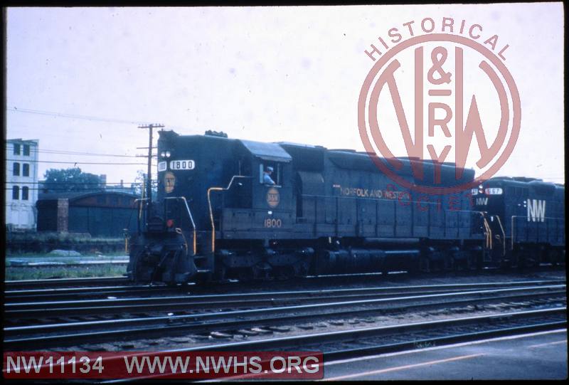 N&W EMD SD45 #1800