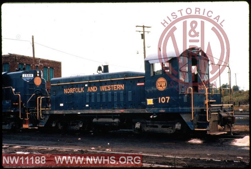 N&W EMD SW8 #2107