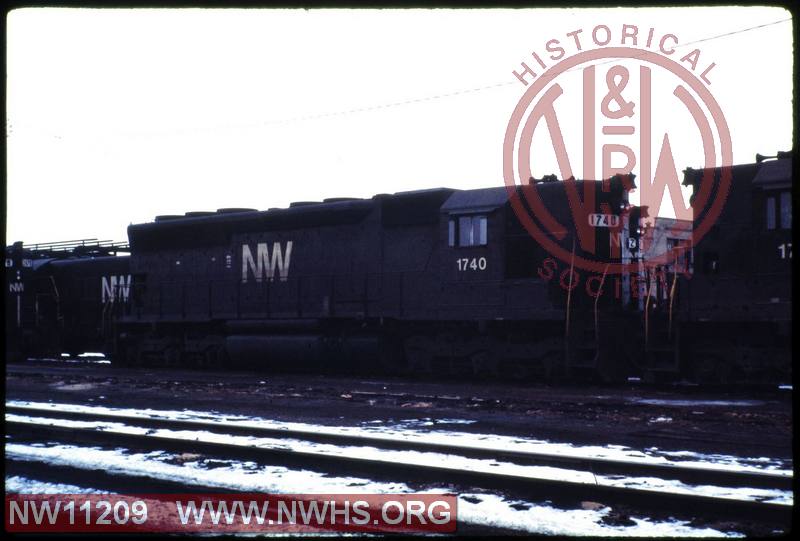 N&W EMD SD45 #1740