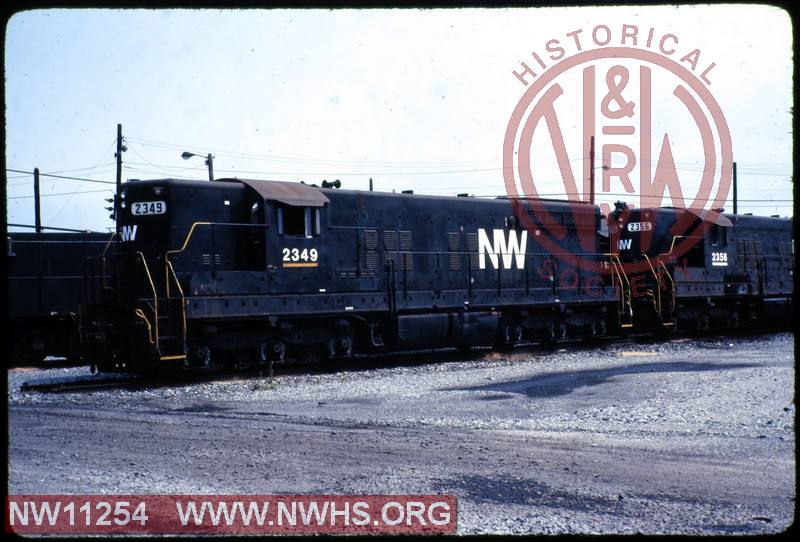 N&W EMD SD9 #2349 at Norfolk, VA