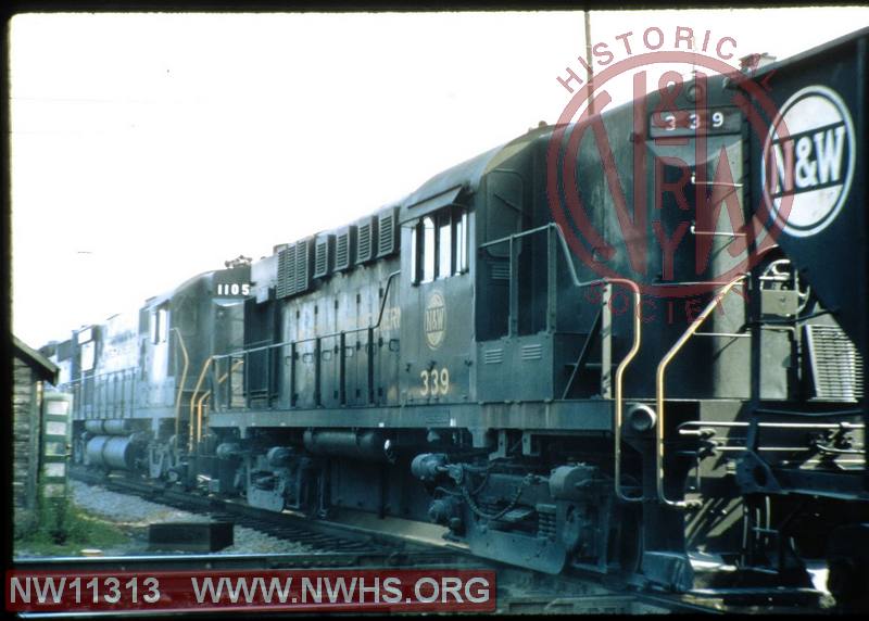 N&W ALCO RS-11 #339 at Marion, IN