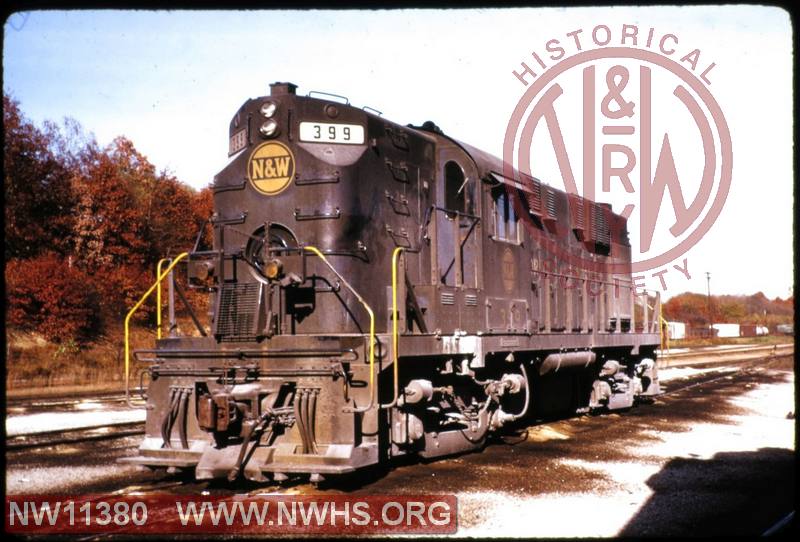 N&W ALCO RS-11 #399 at Akron, OH