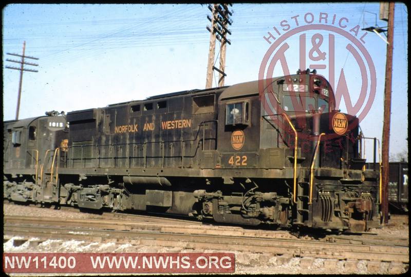 N&W ALCO C-424 #422 at Creston, OH