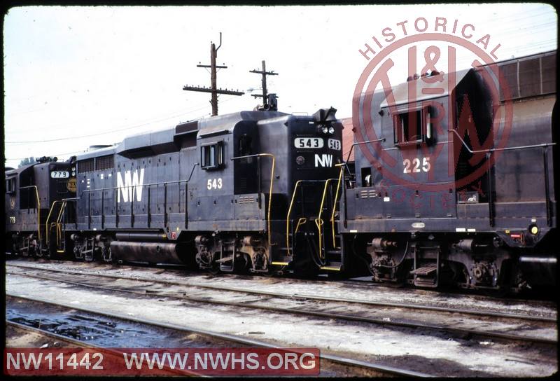 N&W EMD GP30 #543 at Norfolk, VA