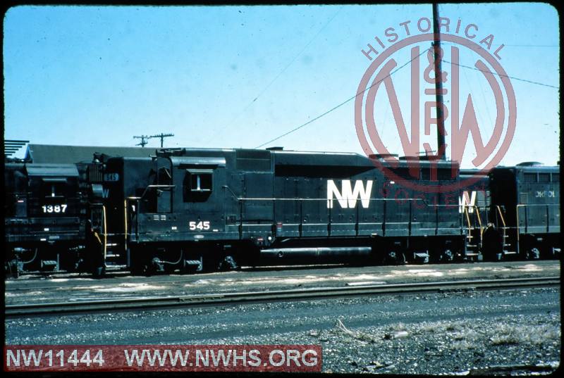 N&W EMD GP30 #545 at Norfolk, VA