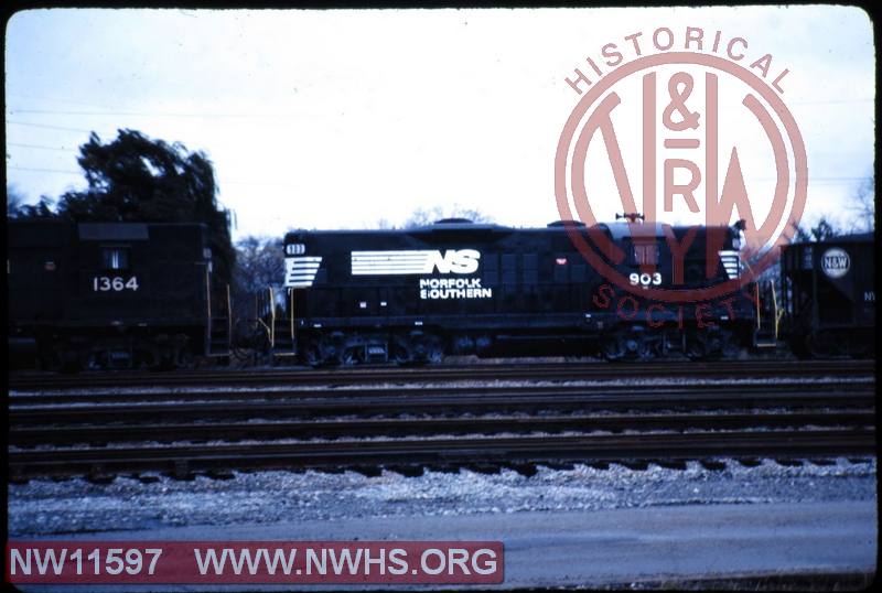 NS EMD-N&W GP4.5 #903 at Norfolk, VA