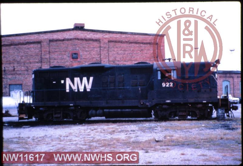 N&W EMD GP18 #922