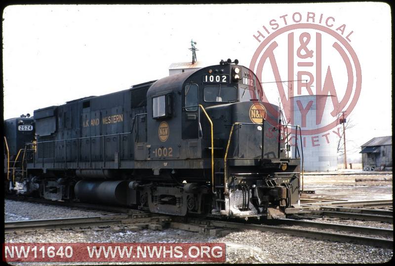 N&W ALCO C-425 #1002 at Maple Grove, OH