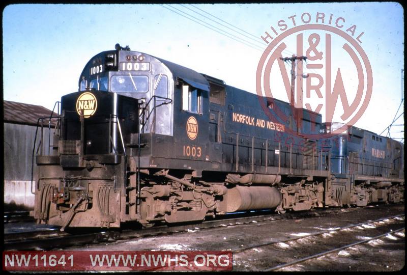 N&W ALCO C-425 #1003 at Detroit, MI