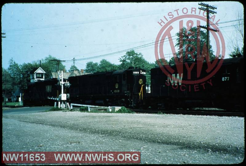 N&W ALCO C-425 #1009 at Conneaut, OH