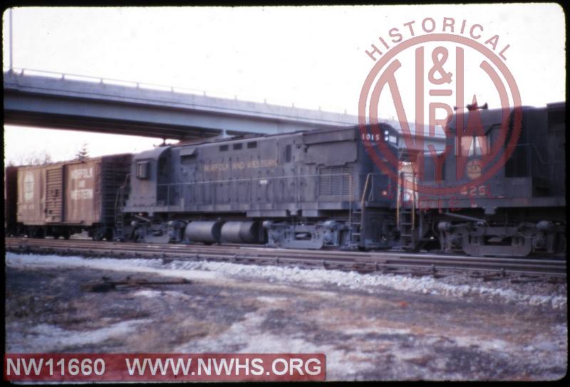 N&W ALCO C-425 #1015 at Bellevue, OH