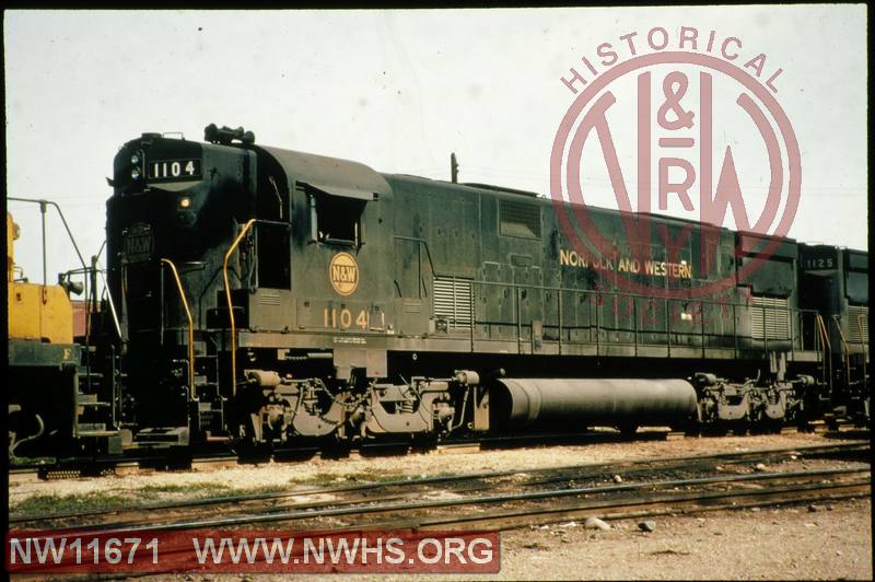 N&W ALCO C-628 #1104