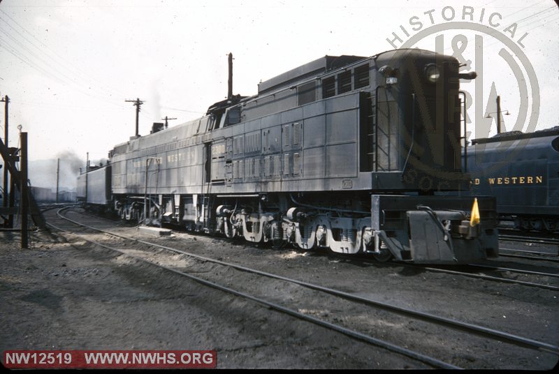 N&W Class TE1 2300 at Roanoke, VA