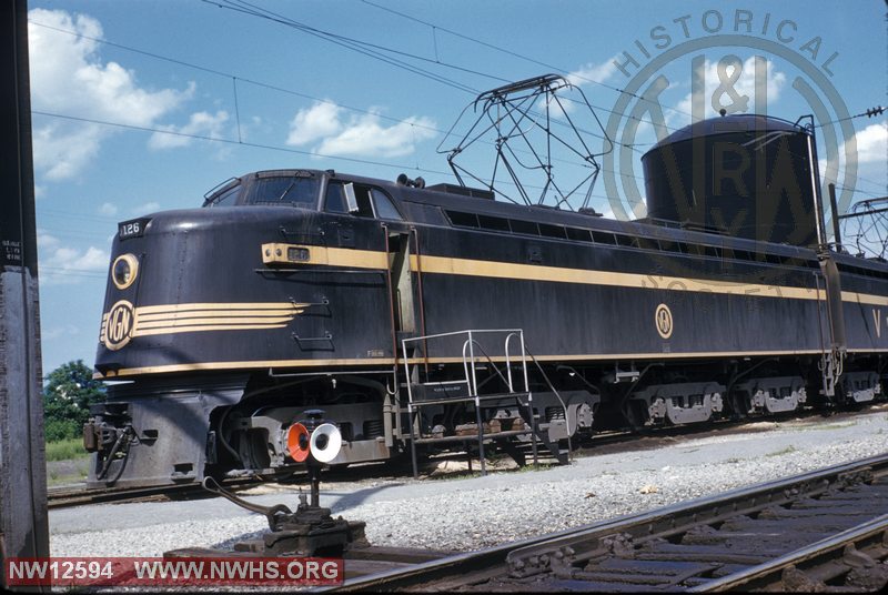 VGN EL-2B 126 at engine terminal, Roanoke VA