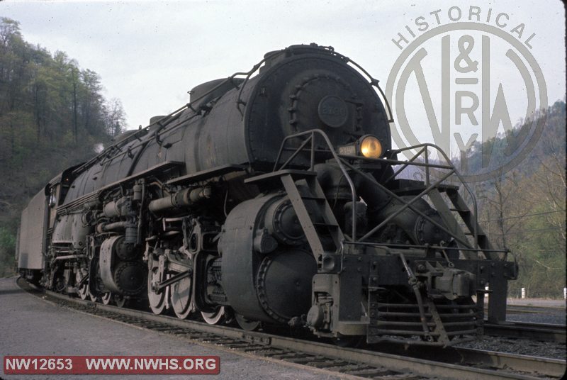 N&W Class Y6B 2190 at Chattaroy, WV