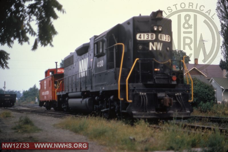 NW GP38AC #4130 at Clyde, OH