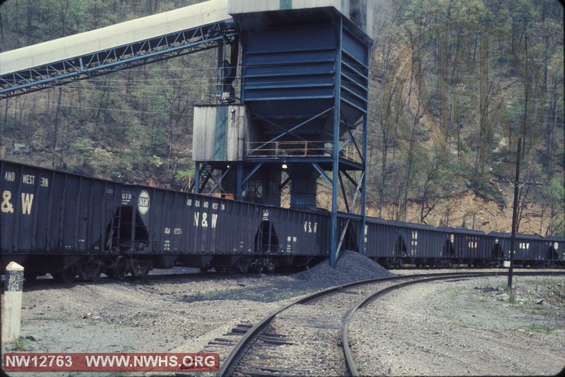 Loading Coal Hoppers at Tipple