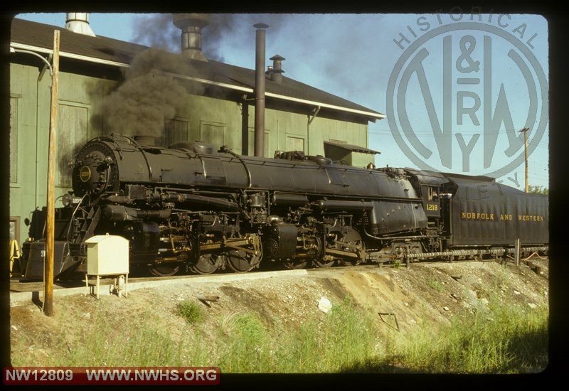 N&W A 1218 at Ludlow, KY